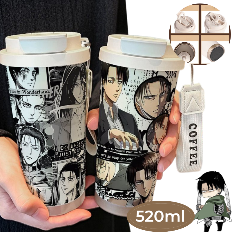 Attack on Titan Mikasa Ackerma - Stainless Steel Straw recension och pris
