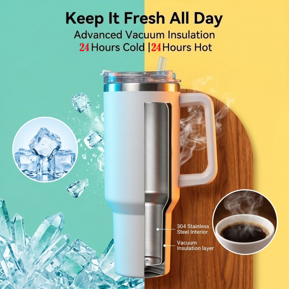 Custom 1200ml Stainless Steel  - Stainless Steel Straw recension och pris