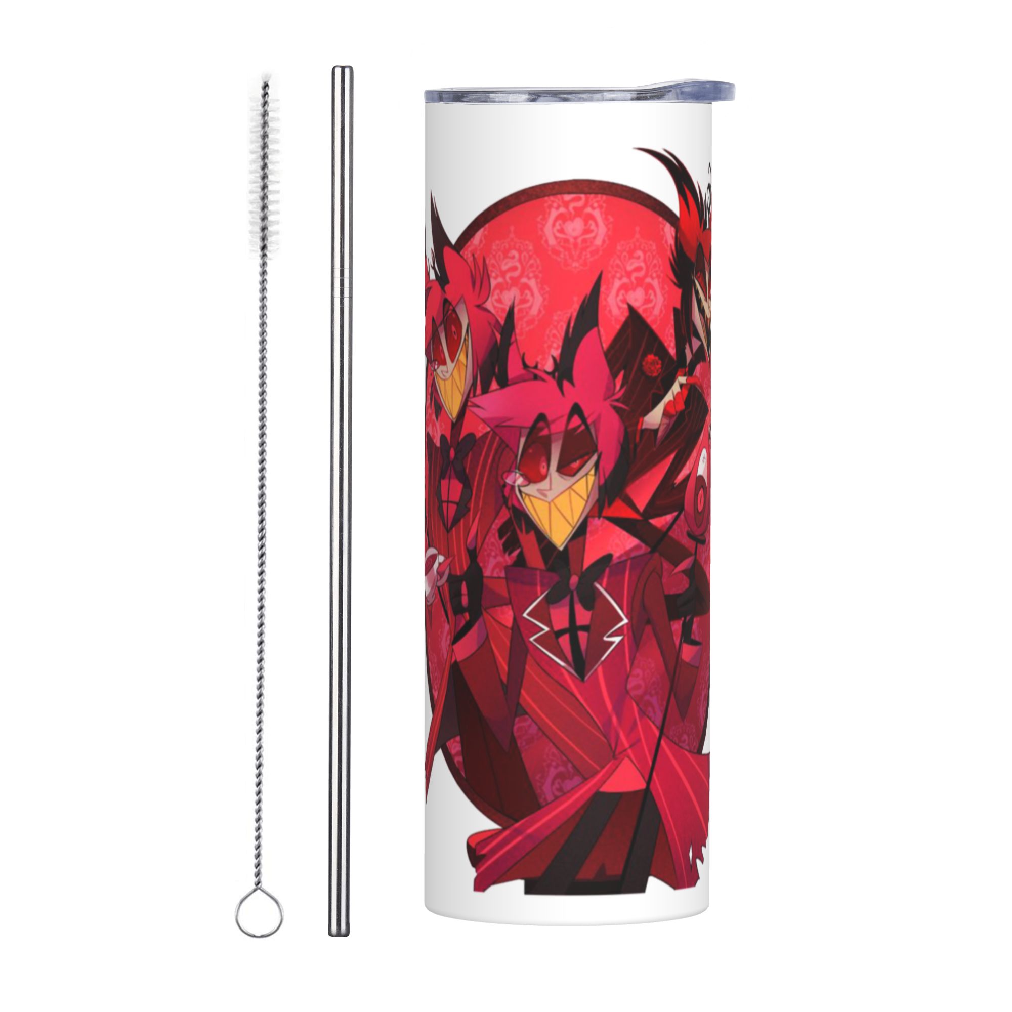 Hazbins TV Show Animation Hote - Stainless Steel Straw recension och pris