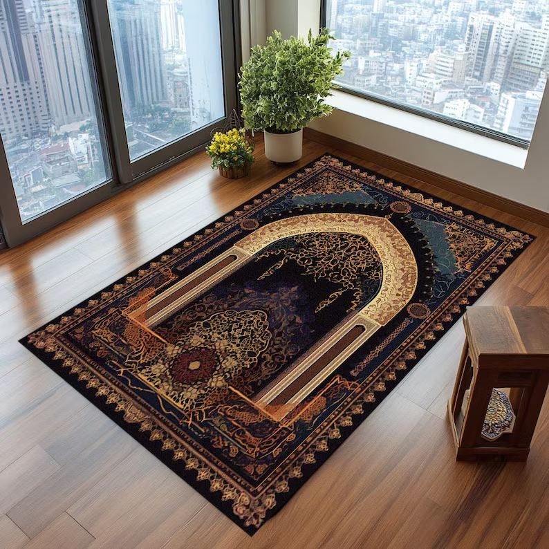Vintage Art Design Prayer Rug  - Sustainable Living Design recension och pris
