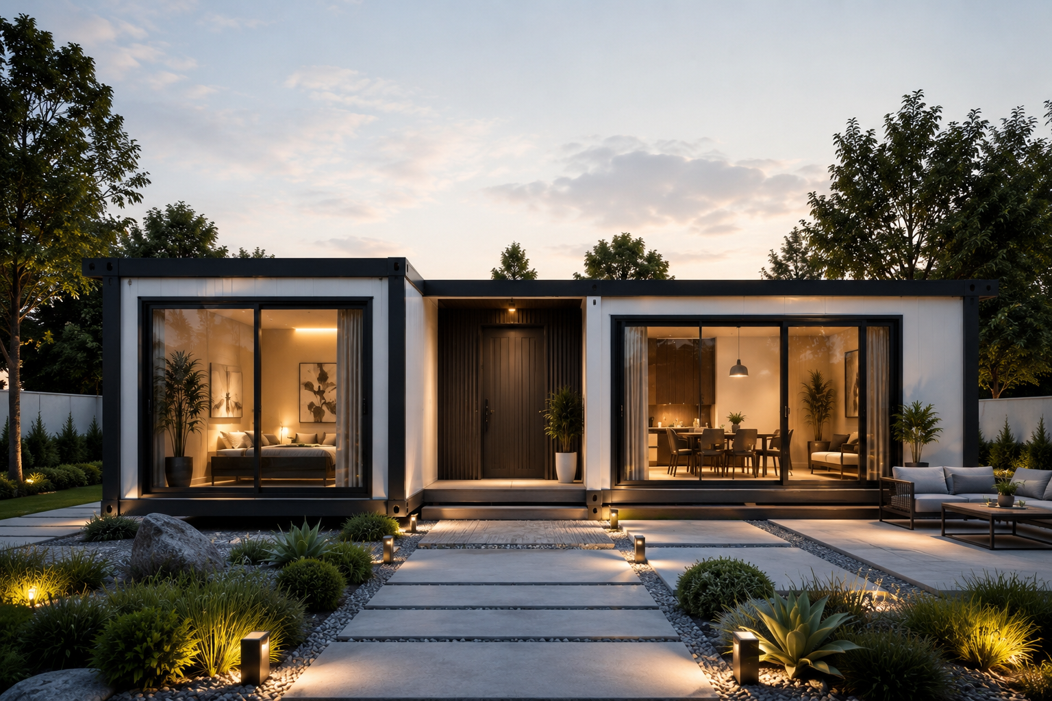 EcoFriendly Prefab House Bedro - Sustainable Living Design recension och pris