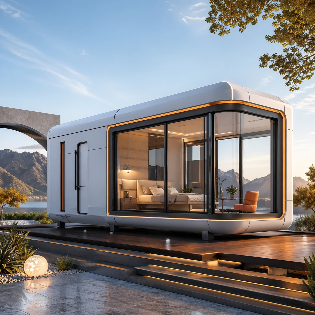 EcoFriendly Prefab House Bedro - Sustainable Living Design recension och pris